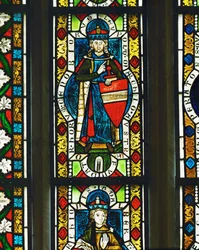 Margrave Léopold III de Babenberg (vitrail)
