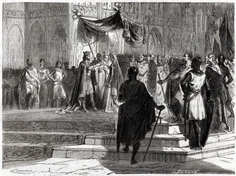 Mariage de Louis le Jeune (1120-1180) avec Aliénor d