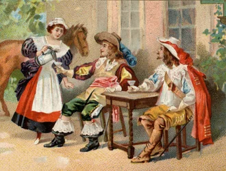Mousquetaires sous Louis XIII.