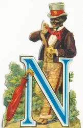 N : homme noir