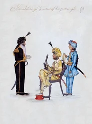 Nounihal Singh, petit-fils de Ranjeet Singh