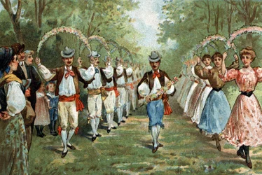 Ancienne coutume célébrée en Languedoc : la danse des trellas