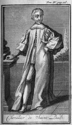 Ordres de Chevalerie. Chevalier de Saint-Paul. Dans « Histoire des ordres militaires ou chevaliers, des milices séculières et régulières des deux sexes, qui ont été établis jusqu
