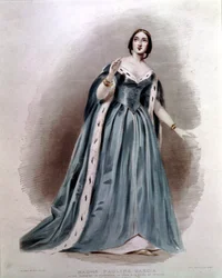 Pauline Viardot - Garcia (1821-1910), chanteuse française. dans le rôle de Desdemona. Otello de Gioacchino Rossini