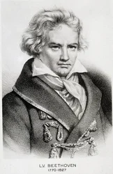 Portrait de Beethoven (1770 - 1827)