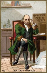 Portrait de Benjamin Franklin (1706 - 1790)