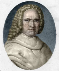 Portrait de Bernard de Jussieu (1699-1777), botaniste français.