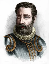 Portrait de Camoens Luis Vaz de Camoens, poète portugais (1525-1580)
