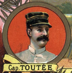 Portrait du capitaine Toutee explorateur français.