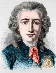 Portrait de Charles Alexandre de Calonne, homme politique français (1734-1802) - dans « L