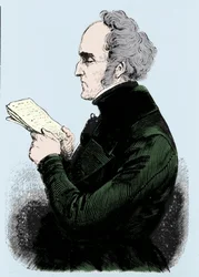 Portrait de Charles Fourier (1772-1837), théoricien socialiste français