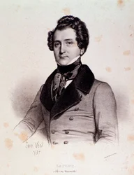 Portrait de Charles Philippe Lafont (gravure)