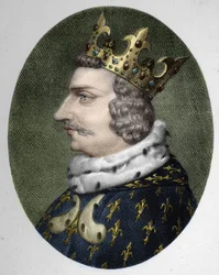 Portrait de Charles V le Sage (1338-1380), roi de France