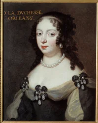 Portrait de Charlotte Elisabeth de Bavière (1652-1722), duchesse d