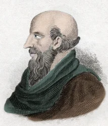 Portrait de Chrysippe de Soles, philosophe stoïcien (280-206 avant J.-C.)