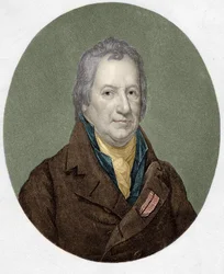Portrait de Claude Louis, comte Berthollet (1748 - 1822), chimiste français.