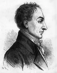 Portrait de Constantin François de Chasseboeuf Comte de Volney - dans « Histoire de France » par Henri Martin, XIXe siècle.