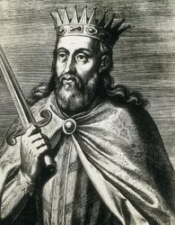 Portrait de Denis du Portugal (le Roi Fermier) (gravure)