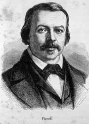 Portrait de Flocon, journaliste et homme politique français (1800 - 1866)