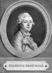 Portrait de François René Molé (1734-1802). Acteur français