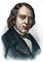 Portrait de François Vincent Raspail (1794-1878), biologiste, chimiste et homme politique français.