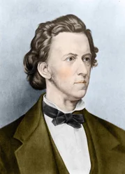 Portrait de Frédéric Chopin (1810-1849), compositeur polonais