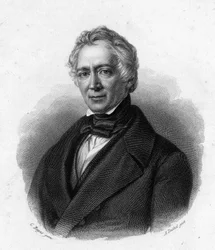 Portrait de Friedrich Ludwig von Raumer, historien allemand (1781-1873)