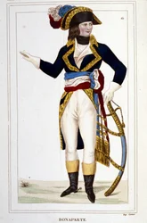 Portrait du général Napoléon Bonaparte (1769 - 1821) en uniforme
