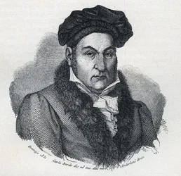 Portrait de Giandomenico Romagnosi (1761-1835), philosophe et avocat italien