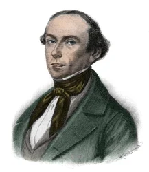 Portrait de Gottfried Ludolf Camphausen (1803-1890) homme politique prussien, Premier ministre de Prusse