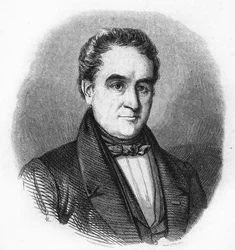 Portrait de Hendrik Tollens (1780-1856). Poète néerlandais