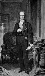 Portrait de Henry Temple, 3ème Vicomte Palmerston (1784 - 1865) homme politique britannique