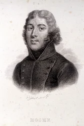 Portrait de Hoche, gravure du XIXe siècle