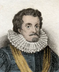 Portrait de Jacques Ier (James 1st Stuart) (1566-1625), roi d