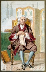 Portrait de John Locke, philosophe anglais