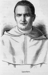 Portrait de Lacordaire, prêtre et dominicain français (1802 - 1861)