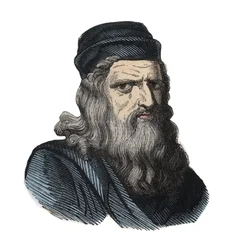 Portrait de Léonard de Vinci (Leonardo da Vinci) (1452-1519)