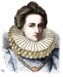 Portrait de Leonora Dori (ou Dosi) dite Galigaï, maréchale d