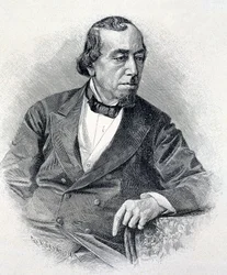 Portrait de Lord Beaconsfield, Benjamin Disraeli