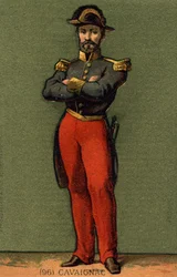Portrait de Louis Eugène Cavaignac (1802 - 1857), général et homme politique français