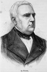 Portrait de Marie Louis Esquirou de Parieu, politicien français (1815 - 1893)