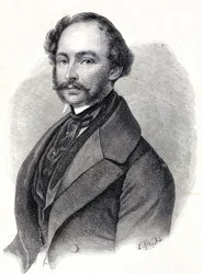 Portrait de Maximilien II roi de Bavière - Portrait de Maximilien II Joseph de Bavière (1811 - 1864)
