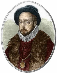 Portrait de Michel de Montaigne (1533-1592), écrivain français.