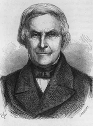 Portrait de Michelet, historien et écrivain français (1798 - 1874)