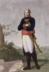 Portrait de Moreau - lithographie