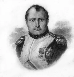 Portrait de Napoléon Bonaparte, gravure du 19e siècle