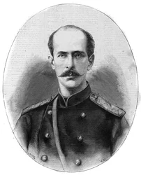 Portrait de Nicolas Maximilianovich de Leuchtenberg, duc de Leuchtenberg et prince Romanovsky (1843-1891) - Le journal illustre de 1891