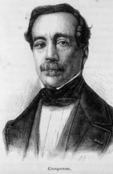 Portrait de Nicolas Changarnier, général français (1793 - 1877)