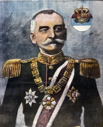 Portrait de Pierre Ier de Serbie (Karageorgevic)
