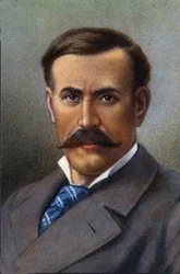 Portrait de Pierre Savorgnan de Brazza, explorateur français.
